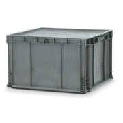Vollrath 52646 Plastic Tote Box, 20 7/8" x 21 3/4", Gray - Default Title