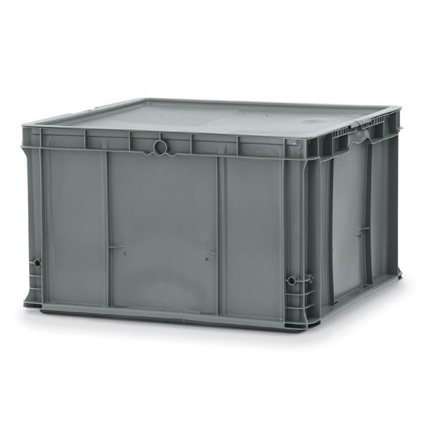 Vollrath 52646 Plastic Tote Box, 20 7/8" x 21 3/4", Gray - Default Title