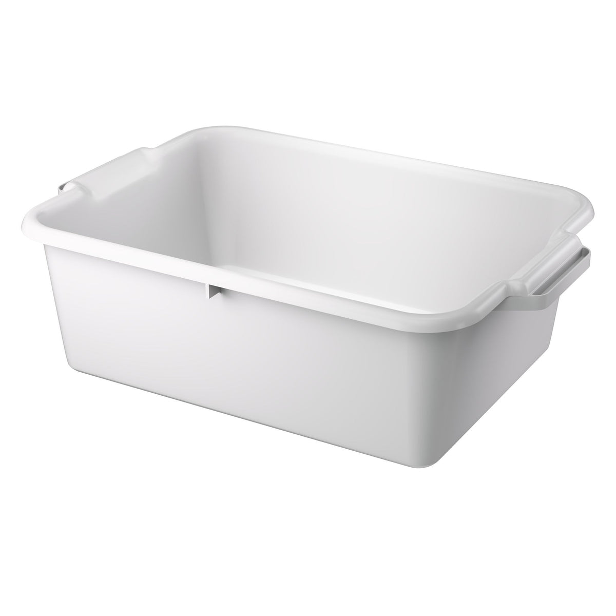 Vollrath Polyethylene Bus Tub, 15" x 20" - White