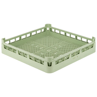Vollrath 5267110 Signature Copolymer Plastic Flatware Rack, Full Size, Green - Default Title