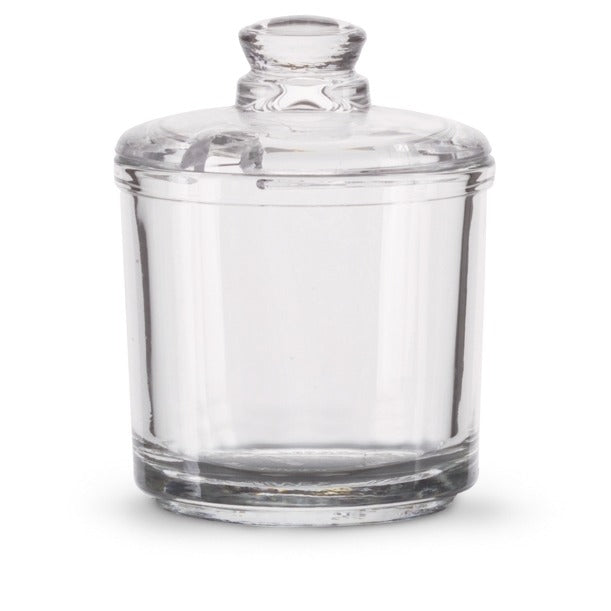 Vollrath Glass Condiment Jar Lid, 6 oz., Clear - 3 3/4"