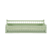 Vollrath 5280410 Signature Plastic Flatware Rack, Half Size, Green - photo 2
