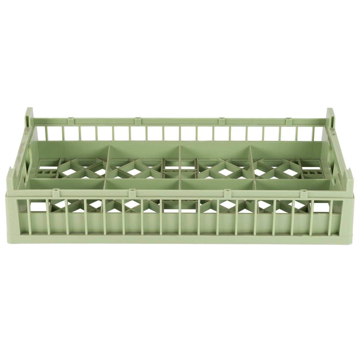 Vollrath Signature Copolymer Plastic Cup Rack, Half Size, Green - photo 2