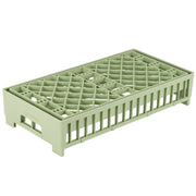 Vollrath Signature Copolymer Plastic Cup Rack, Half Size, Green - photo 3