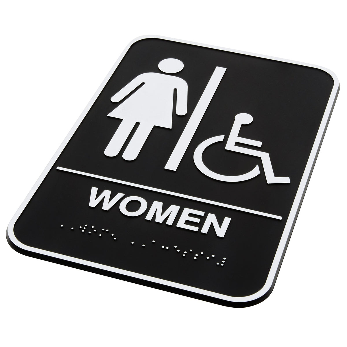 Vollrath Plastic Sign, 9" x 6" - photo 2
