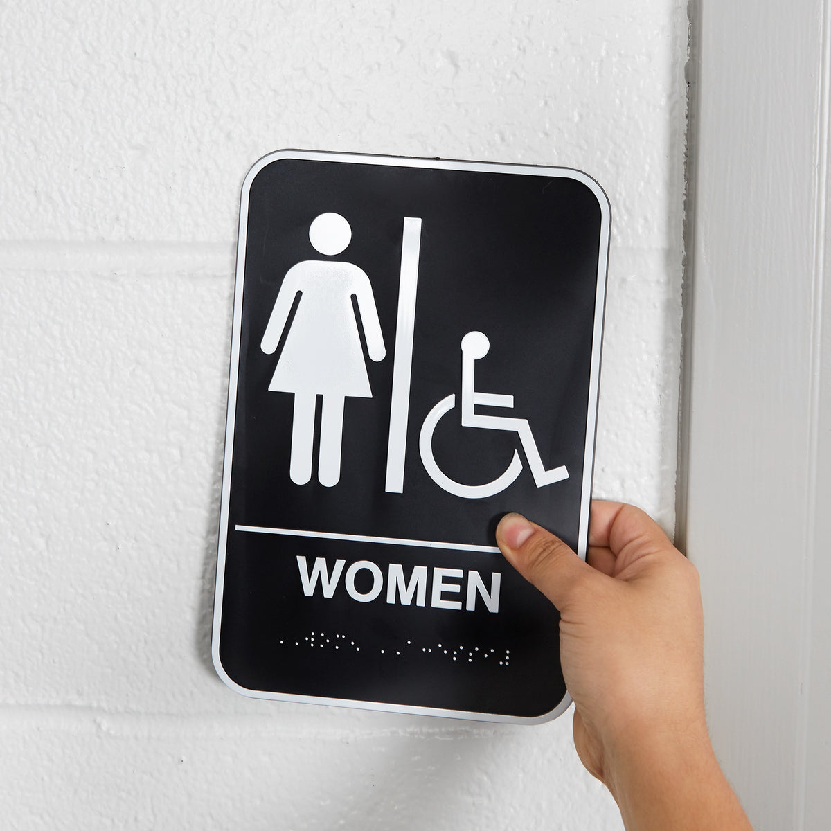 Vollrath Plastic Sign, 9" x 6" - photo 4