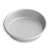 Vollrath Heavy Weight Aluminum Deep Dish Pan, Silver - 7 1/4"