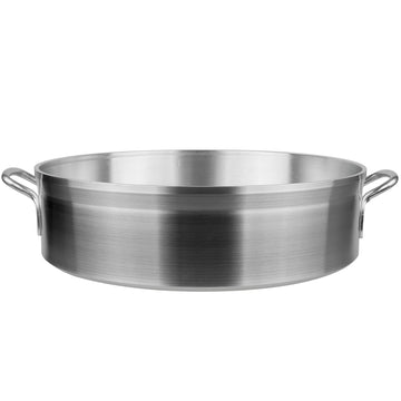 Vollrath Wear-Ever Heavy Weight Aluminum Brazier Pan, Silver - 28 qt.