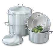 Vollrath 68126 Wear-Ever Aluminum Steamer Set, 8 qt., Silver - photo 2