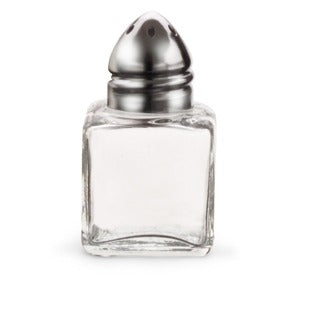 Vollrath 710 Glass Pepper Shaker, 0.5 oz., Clear, 72/Case - Default Title