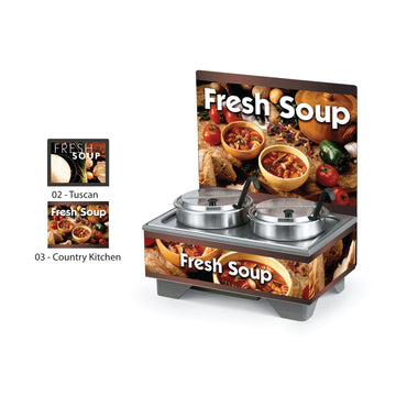 Vollrath Soup Merchandiser Base, 13 3/4" Wide, 120V - 720200103