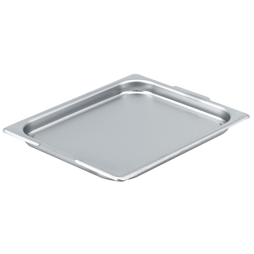 Vollrath Super Pan Stainless Steel Cover, 1" High, Silver - 1/2 Size