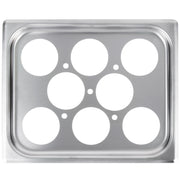 Vollrath Stainless Steel Hole Plate, Silver - photo 3