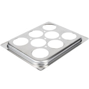 Vollrath Stainless Steel Hole Plate, Silver - photo 4