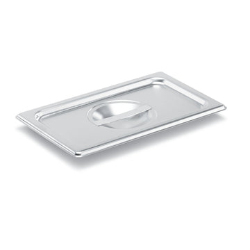 Vollrath Super Pan V Stainless Steel Pan Cover, Silver - 1/4 Size