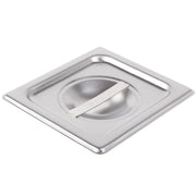 Vollrath Super Pan V Stainless Steel Pan Cover, Silver - 1/6 Size
