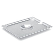 Vollrath Super Pan V Stainless Steel Pan Cover, Silver - 1/2 Size