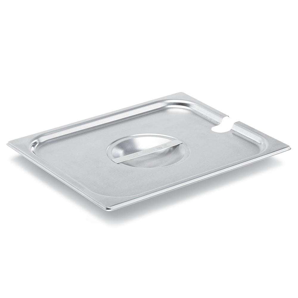 Vollrath Super Pan V Stainless Steel Pan Cover, Silver - 1/2 Size