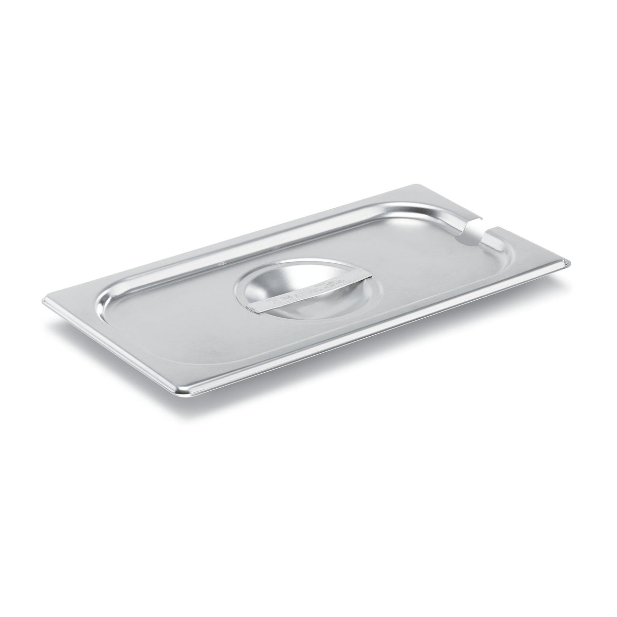 Vollrath Super Pan V Stainless Steel Pan Cover, Silver - 1/3 Size
