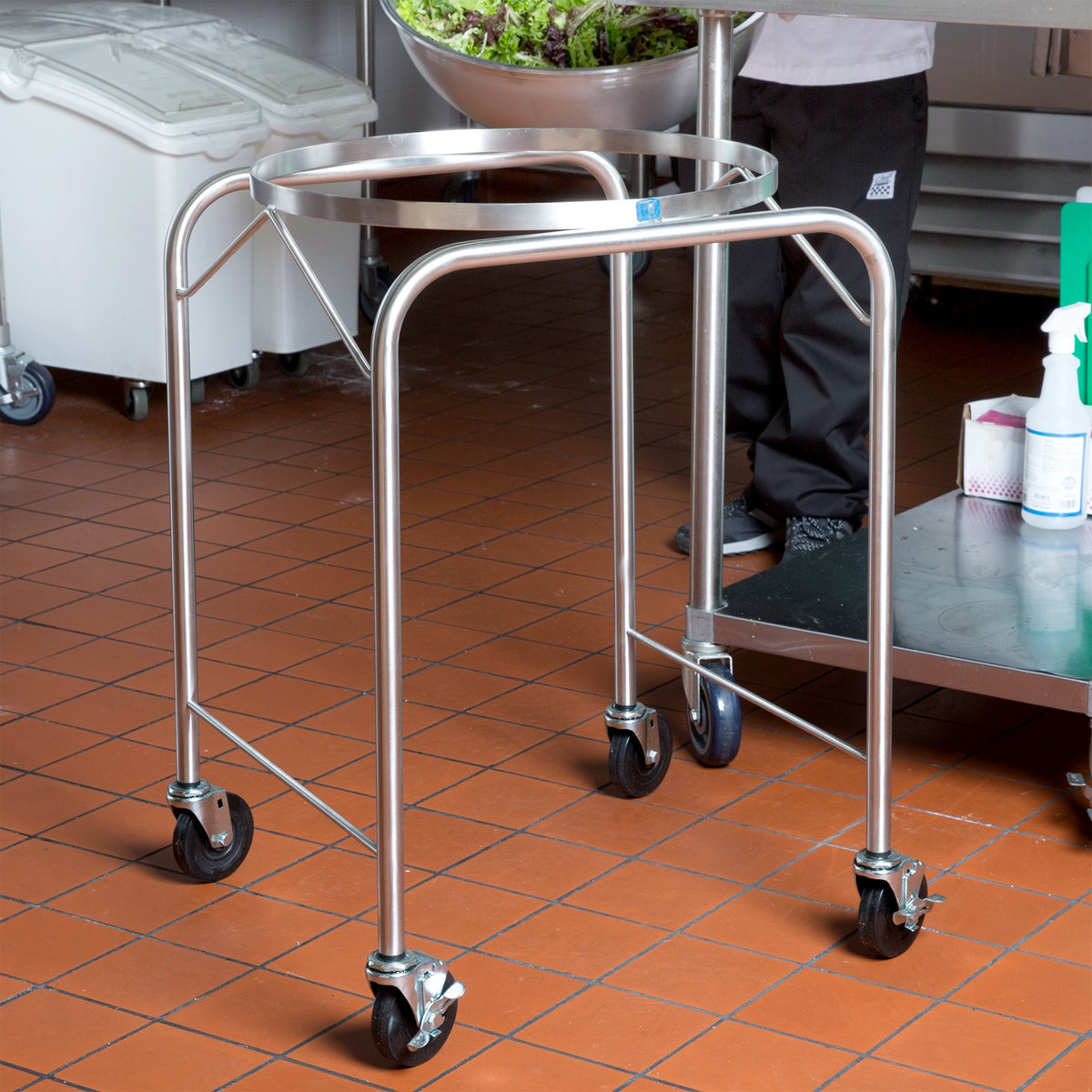 Vollrath Stainless Steel Mixing Bowl Stand - photo 3