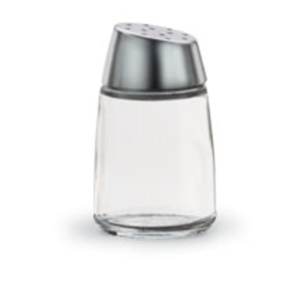 Vollrath Glass Pepper Shaker, 2 oz., 12/Case - Clear Silver