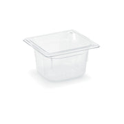 Vollrath Polycarbonate Food Pan, Clear - 1/6 Size
