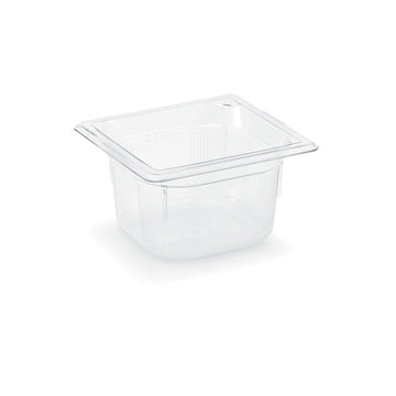 Vollrath Polycarbonate Food Pan, Clear - 1/6 Size