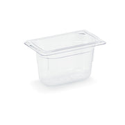 Vollrath Polycarbonate Food Pan, Clear - 1/9 Size
