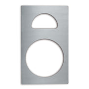 Vollrath Miramar Adapter Plate, 12 3/4" x 21 1/8" - Silver