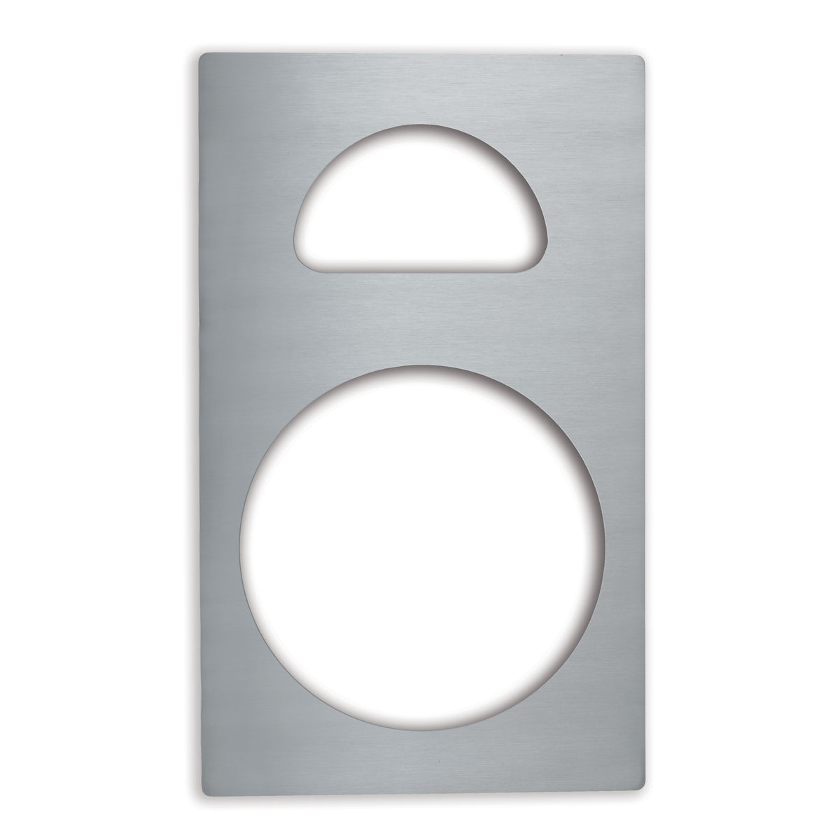 Vollrath Miramar Adapter Plate, 12 3/4" x 21 1/8" - Silver