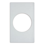 Vollrath Miramar Adapter Plate, 12 3/4" x 21 1/8" - White
