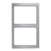 Vollrath Miramar Stainless Steel Adapter Plate, 12 3/4" x 21 1/8", Silver - 8243014