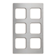 Vollrath Miramar Adapter Plate, 12" x 20" - Silver