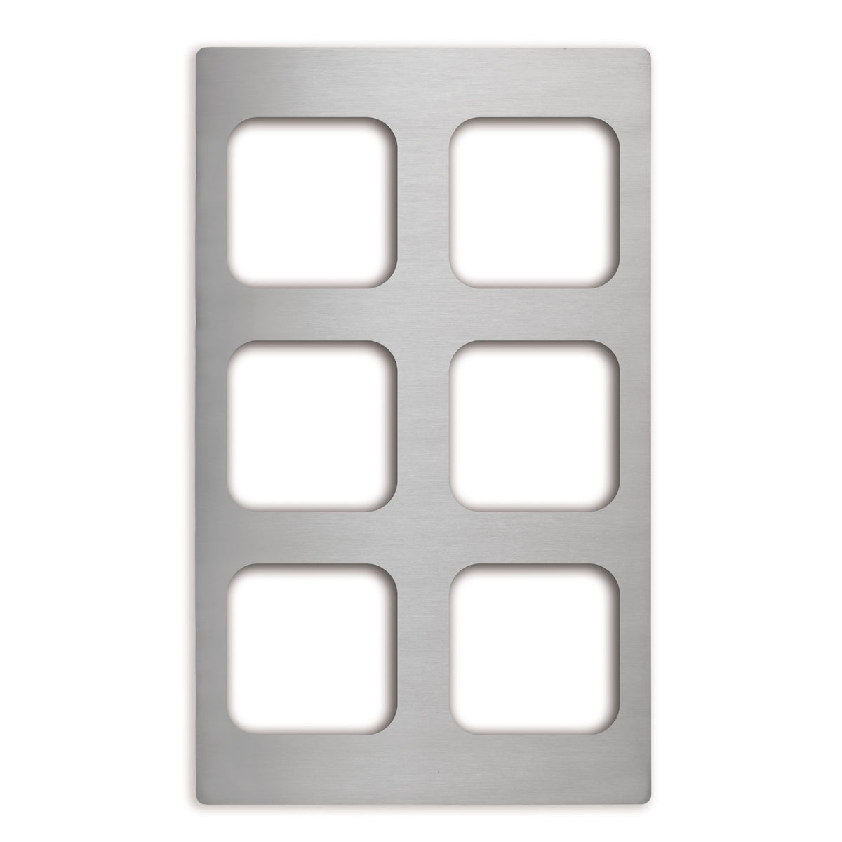 Vollrath Miramar Adapter Plate, 12" x 20" - Silver