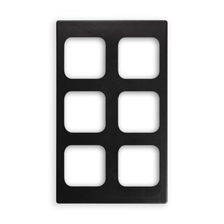 Vollrath Miramar Adapter Plate, 12" x 20" - Black