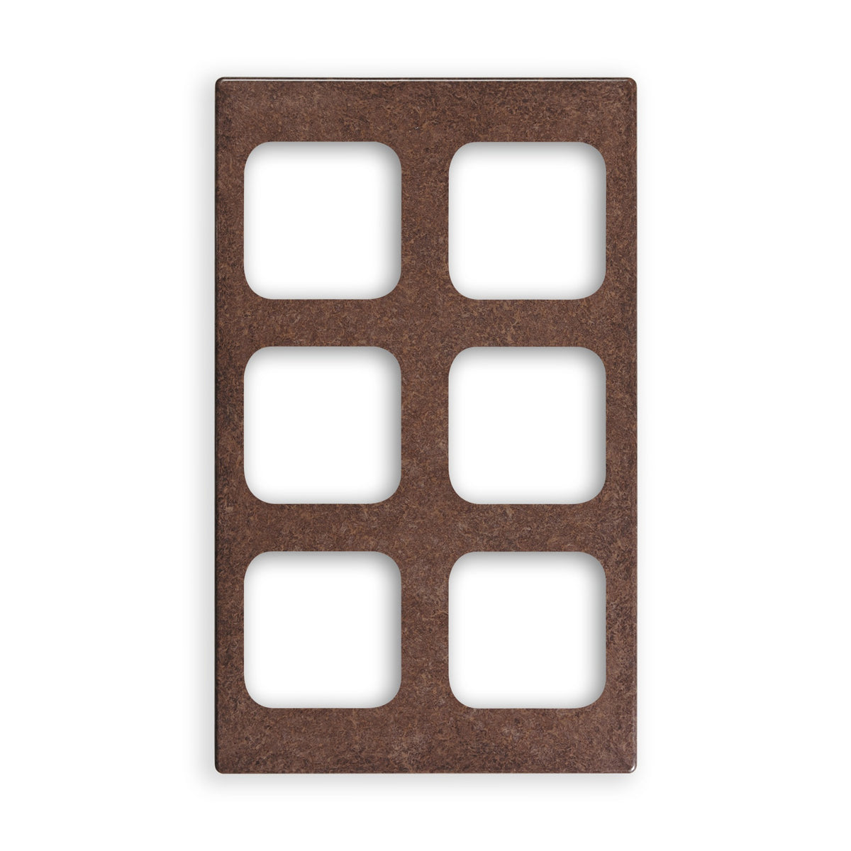 Vollrath Miramar Adapter Plate, 12" x 20" - Brown
