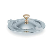 Vollrath Miramar Stainless Steel Cover, 12" Diameter, Silver - Brass