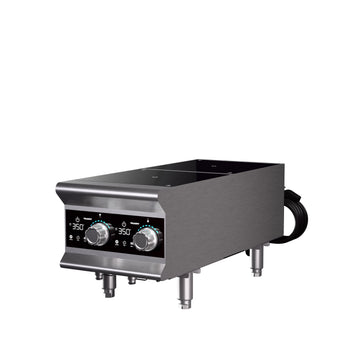 Vollrath Induction Range, 13 1/8" High, 208/240V - 12"