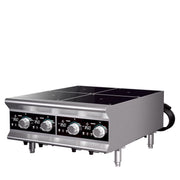 Vollrath Induction Range, 13 1/8" High, 208/240V - 24"