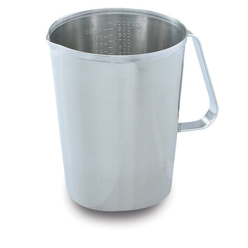 Vollrath Stainless Steel Measuring Cup, Silver - 2 qt.