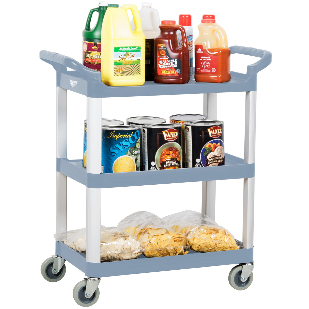 Vollrath Plastic Utility Cart, 19 7/8" x 40 1/4" - photo 9