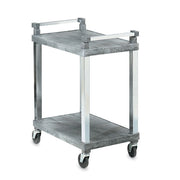 Vollrath 97101 Plastic Utility Cart, 18 1/2" x 30 1/2", Gray - Default Title