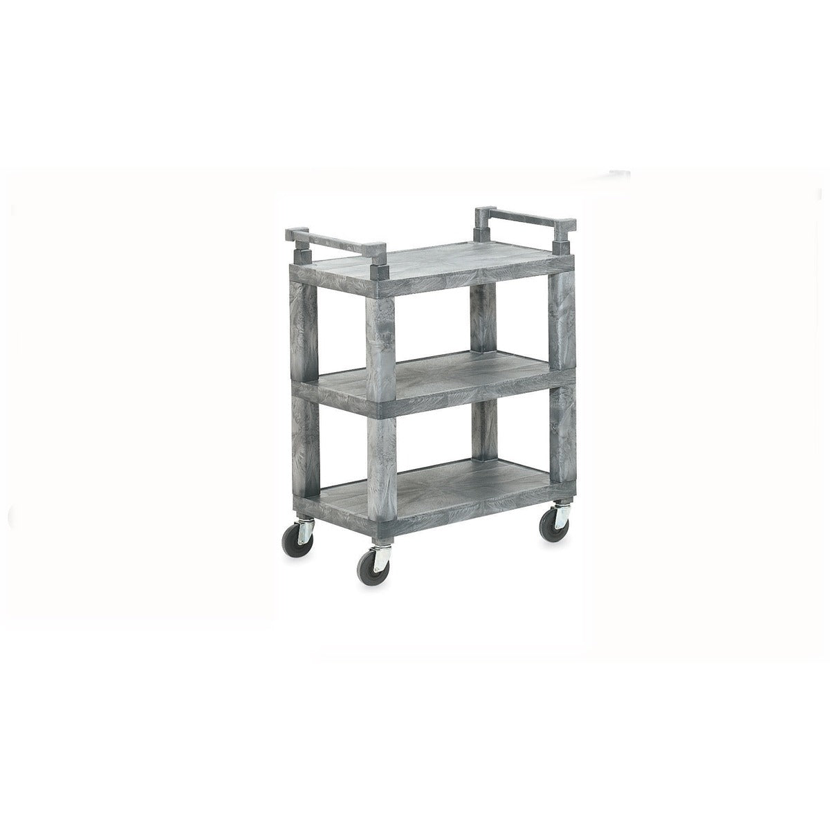 Vollrath 97112 Plastic Utility Cart, 18 1/2" x 30 1/2", Gray - Default Title