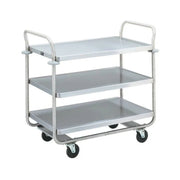 Vollrath Metal Wire Shelf Cart, 36 1/2" High, Silver - 500 lb.