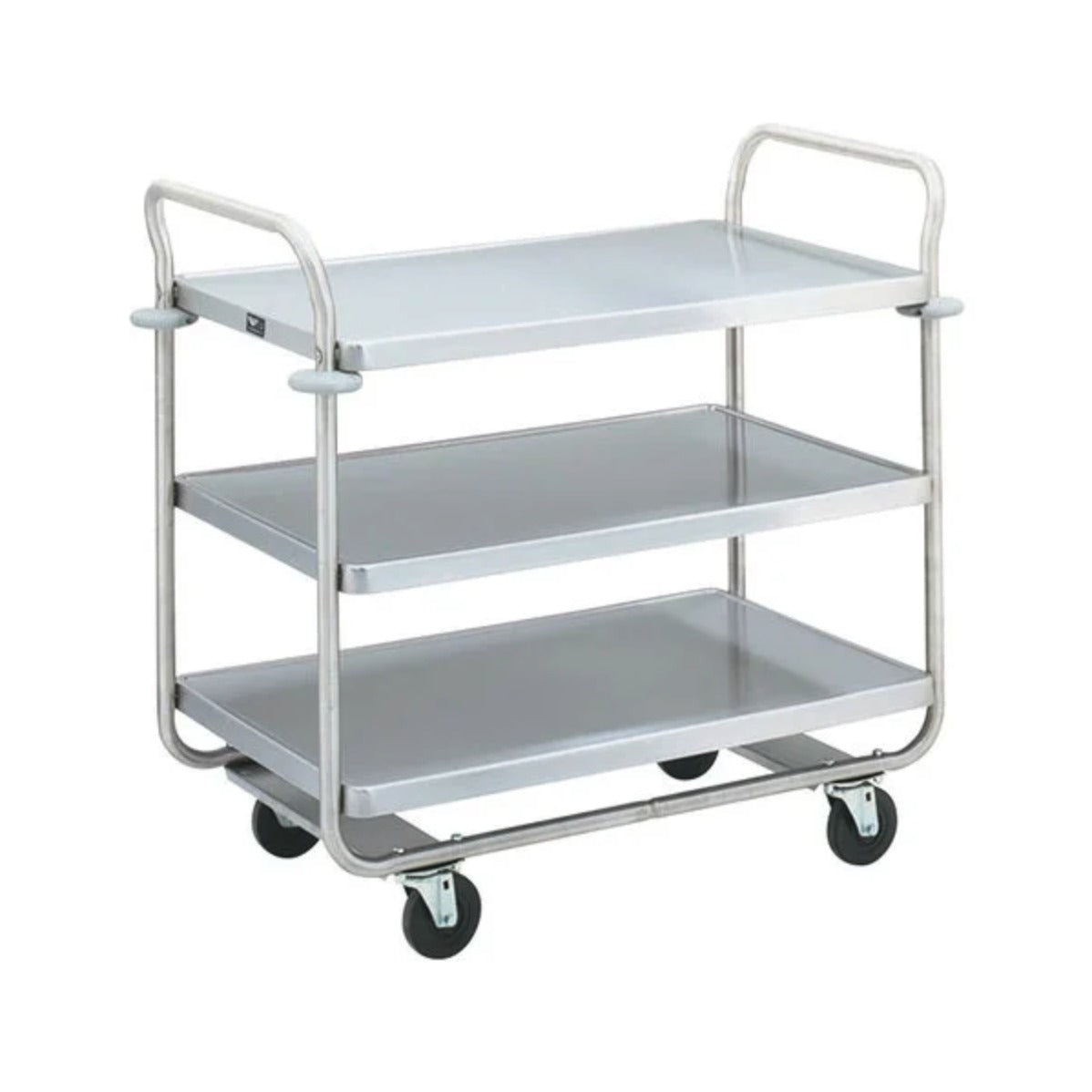 Vollrath Metal Wire Shelf Cart, 36 1/2" High, Silver - 500 lb.