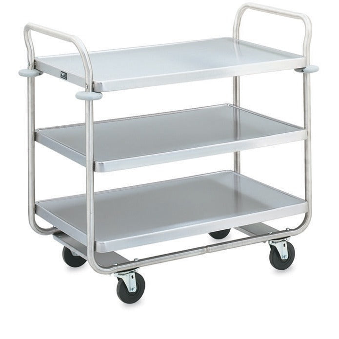 Vollrath 97168 Metal Wire Cart, 21" x 37 1/2", Silver - Default Title