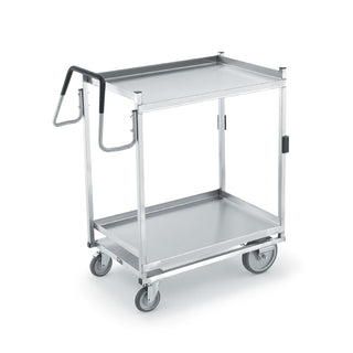 Vollrath Utility Cart, 44 1/2" High, Silver - 650 lb.