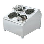 Vollrath Metal Cylinder Holder, Silver - 11 1/2"