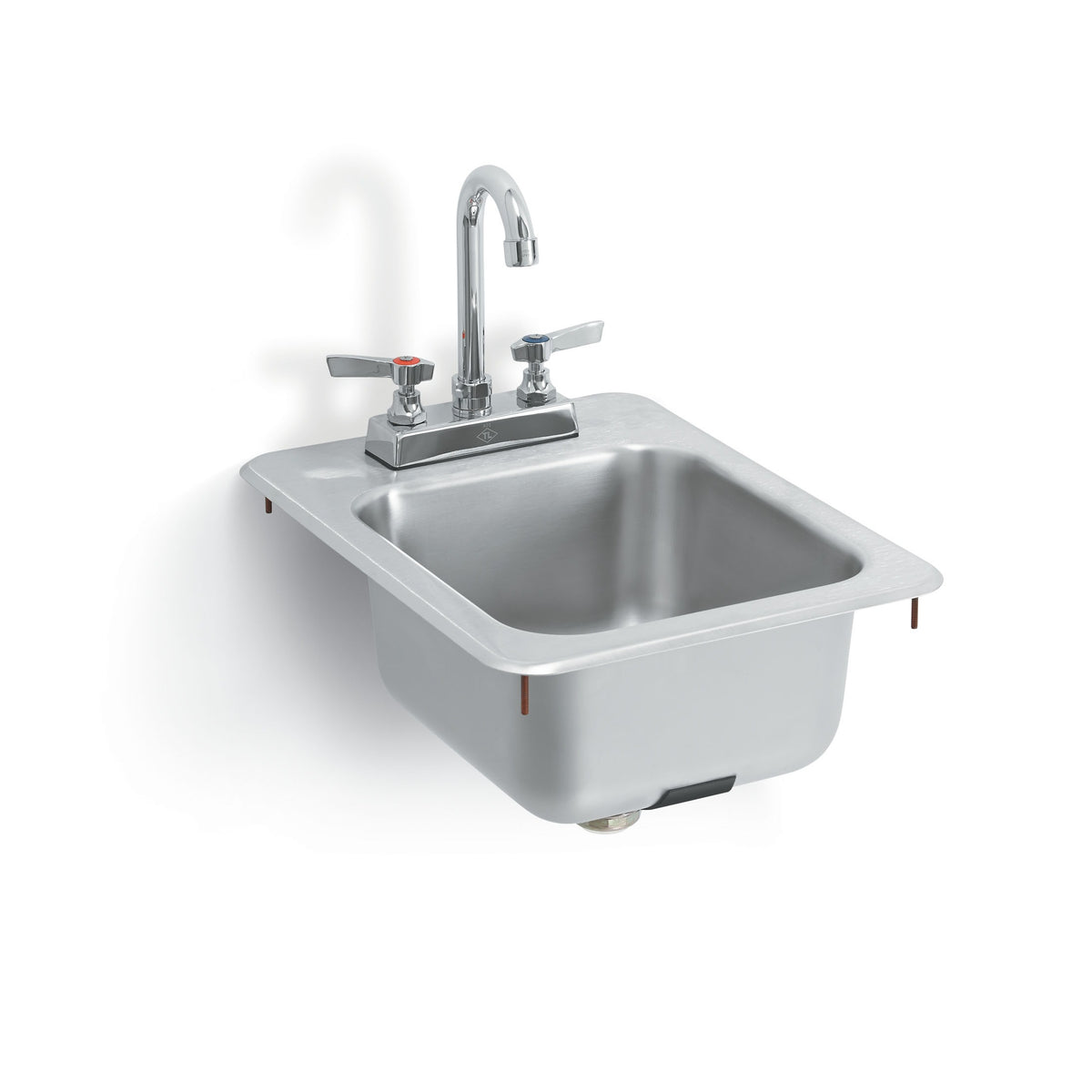 Vollrath K1734-C Stainless Steel Drop-In Sink, 17" x 13", Silver - Default Title