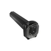 Vollrath Plastic Lid Dispenser, 23" Long, Black - Horizontal